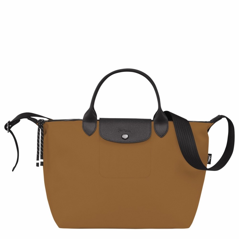 Brown Longchamp Le Pliage Energy L Women's Handbags